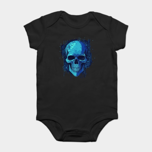 SKULL FUNK WIZARD Baby Bodysuit by Pixy Official